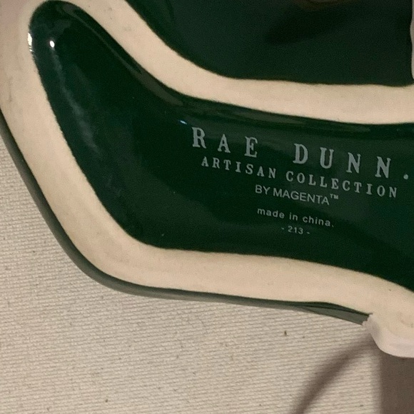 Rae Dunn Artisan Collection Ceramic Green Joy Christmas Stocking - Picture 8 of 8